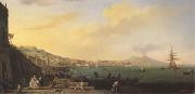 View of Naples with Nt.Vesuvius (mk05) VERNET, Claude-Joseph